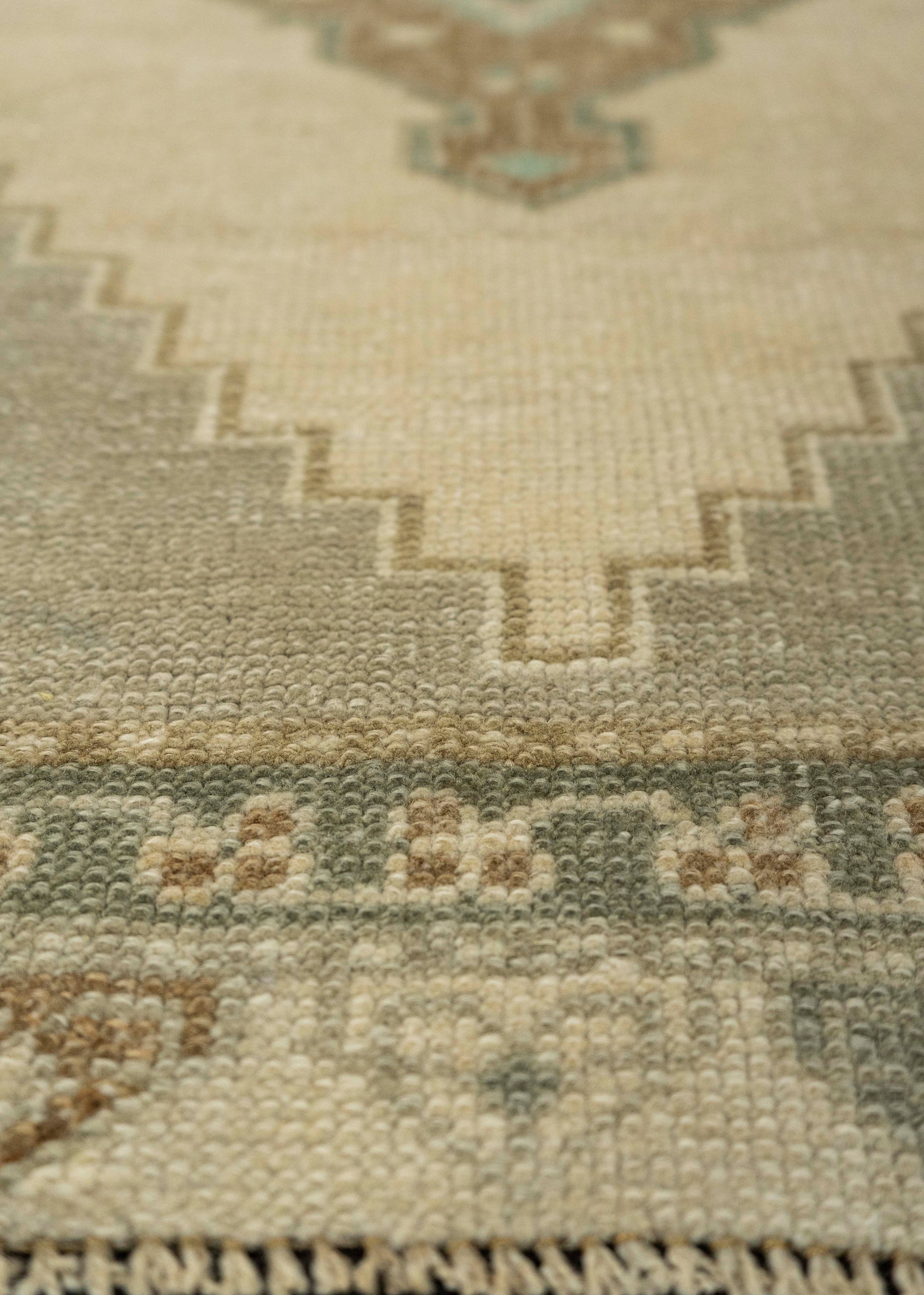 Turkish Mini Rug Oriental Hand Knotted Vintage Rug 1'9" x 3'3" #21140