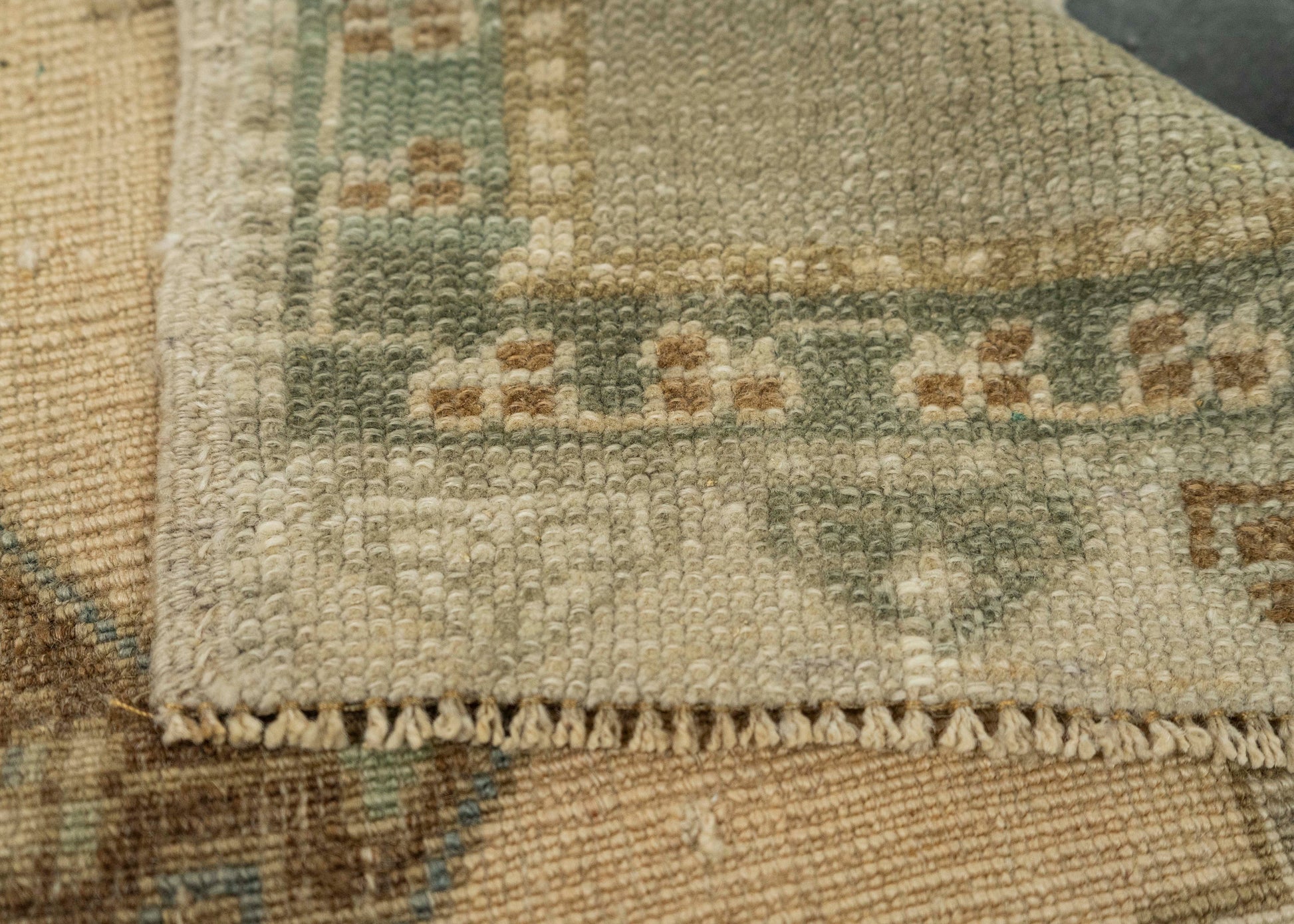 Turkish Mini Rug Oriental Hand Knotted Vintage Rug 1'9" x 3'3" #21140