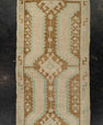 Turkish Mini Rug Oriental Hand Knotted Vintage Rug 1'7" x 3' #21037