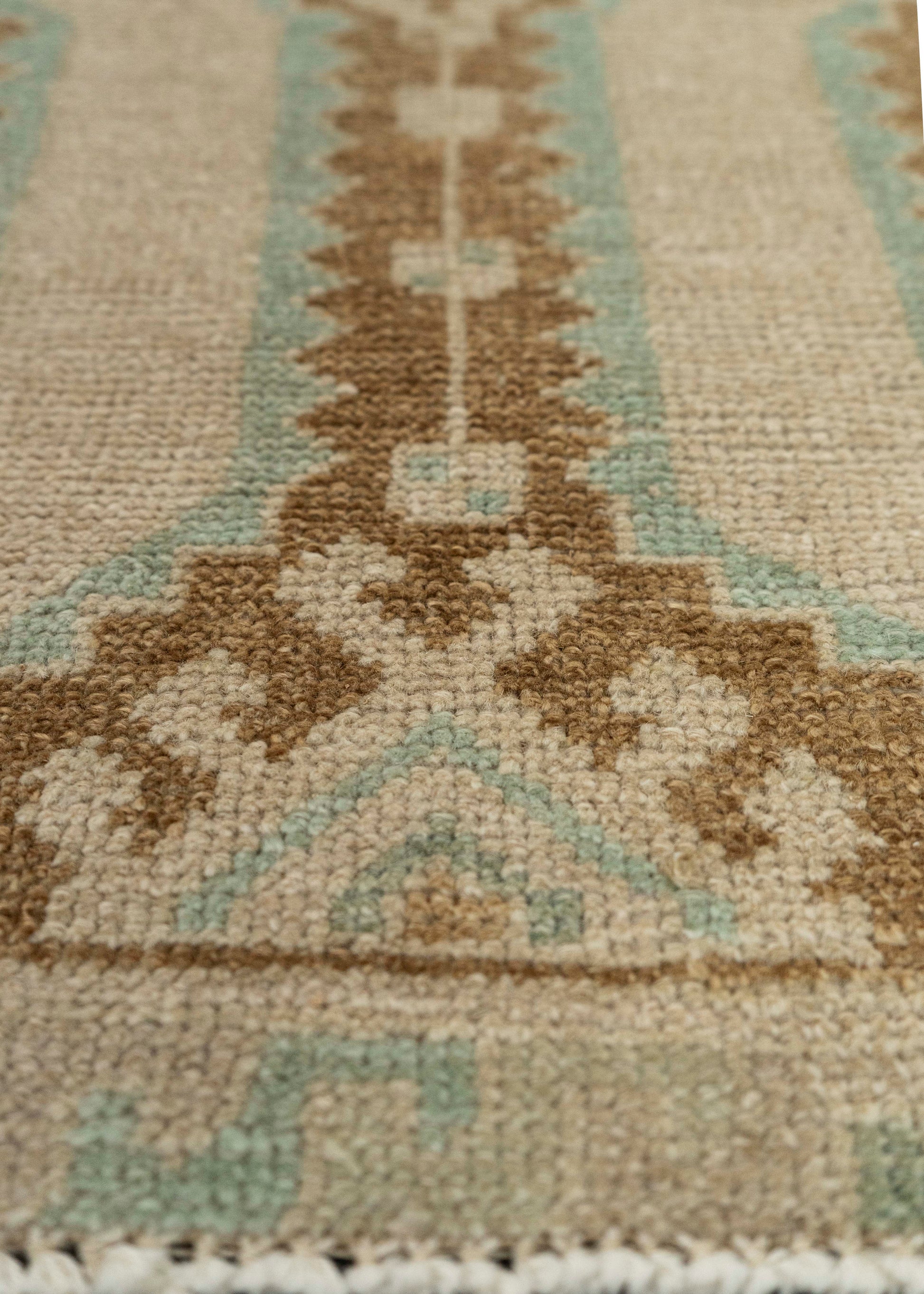 Turkish Mini Rug Oriental Hand Knotted Vintage Rug 1'7" x 3' #21037