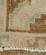 Turkish Mini Rug Oriental Hand Knotted Vintage Rug 1'7" x 3' #21037