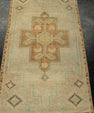 Turkish Mini Rug Oriental Hand Knotted Vintage Rug 1'7" x 2'10" #21258