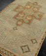 Turkish Mini Rug Oriental Hand Knotted Vintage Rug 1'7" x 2'10" #21258