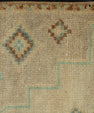 Turkish Mini Rug Oriental Hand Knotted Vintage Rug 1'7" x 2'10" #21258