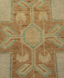Turkish Mini Rug Oriental Hand Knotted Vintage Rug 1'7" x 2'10" #21258