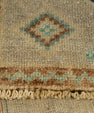 Turkish Mini Rug Oriental Hand Knotted Vintage Rug 1'7" x 2'10" #21258