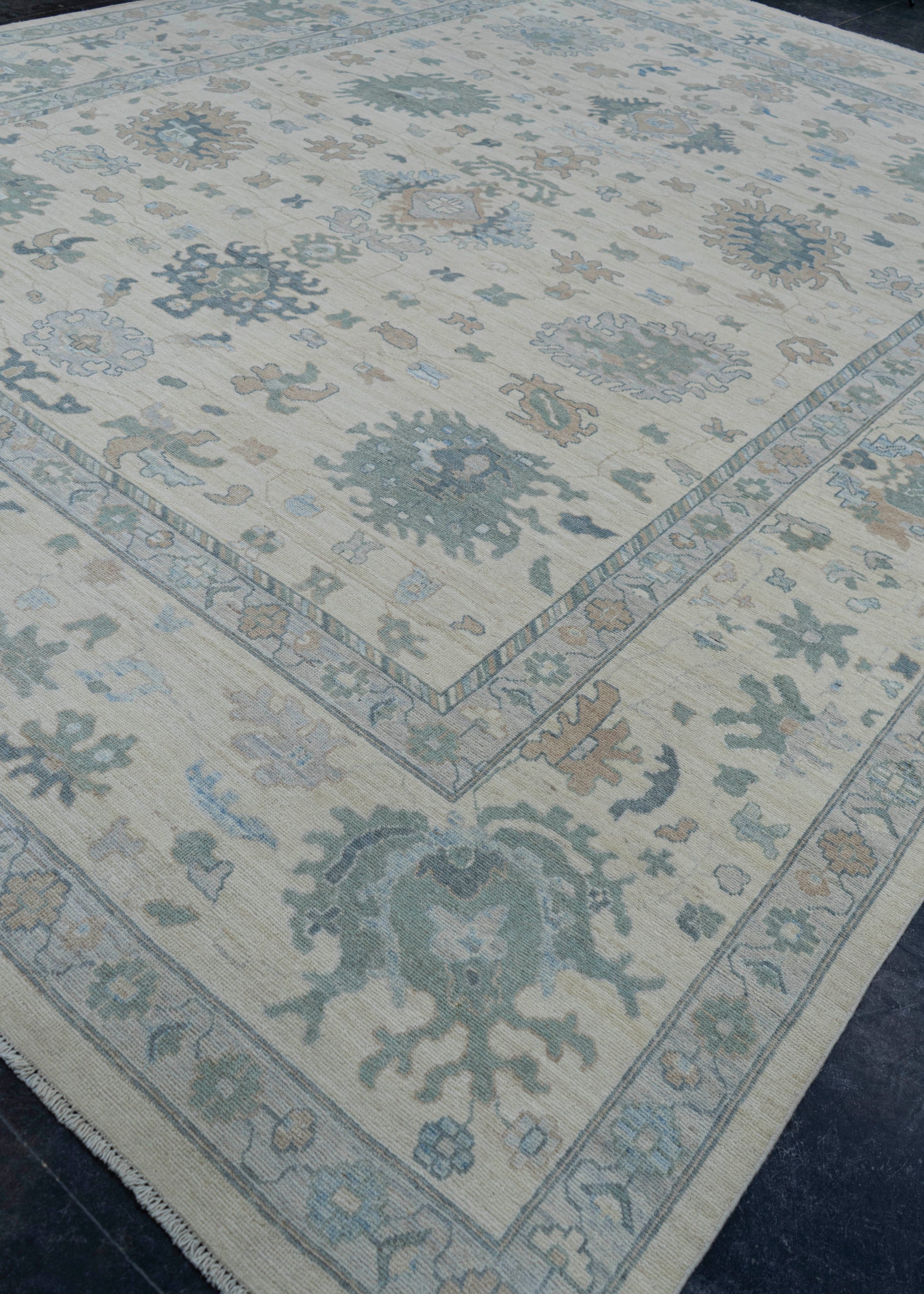 Oushak Rug 12'6" x 16'2" #17174