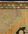 Turkish Mini Rug Oriental Hand Knotted Vintage Rug 1'8" x 2'11" #21259