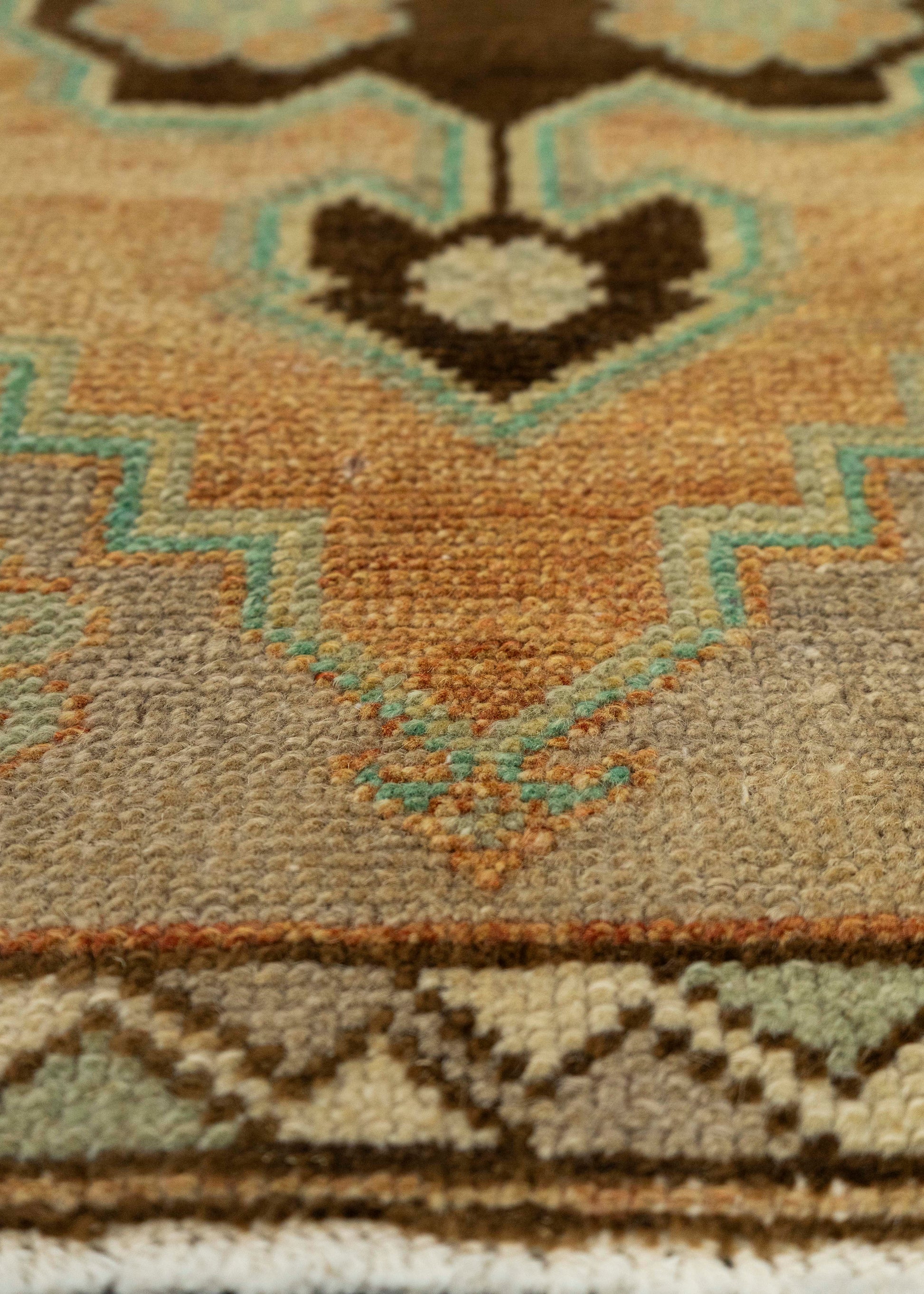Turkish Mini Rug Oriental Hand Knotted Vintage Rug 1'8" x 2'11" #21259