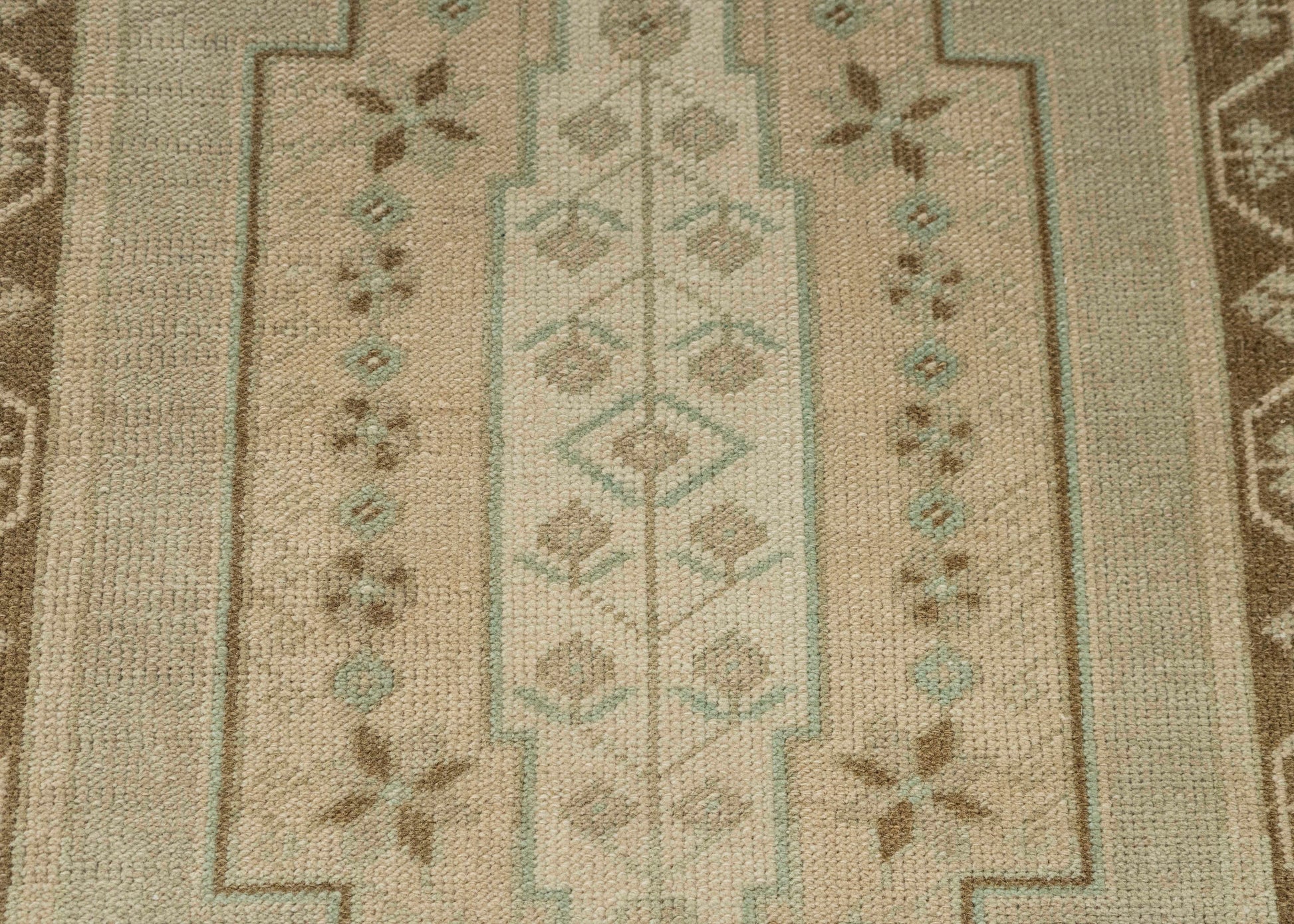 Turkish Mini Rug Oriental Hand Knotted Vintage Rug 1'9" x 3'3" #21074