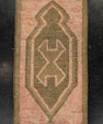 Turkish Mini Rug Oriental Hand Knotted Vintage Rug 1'8" x 3'2" #21169