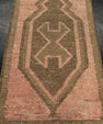 Turkish Mini Rug Oriental Hand Knotted Vintage Rug 1'8" x 3'2" #21169