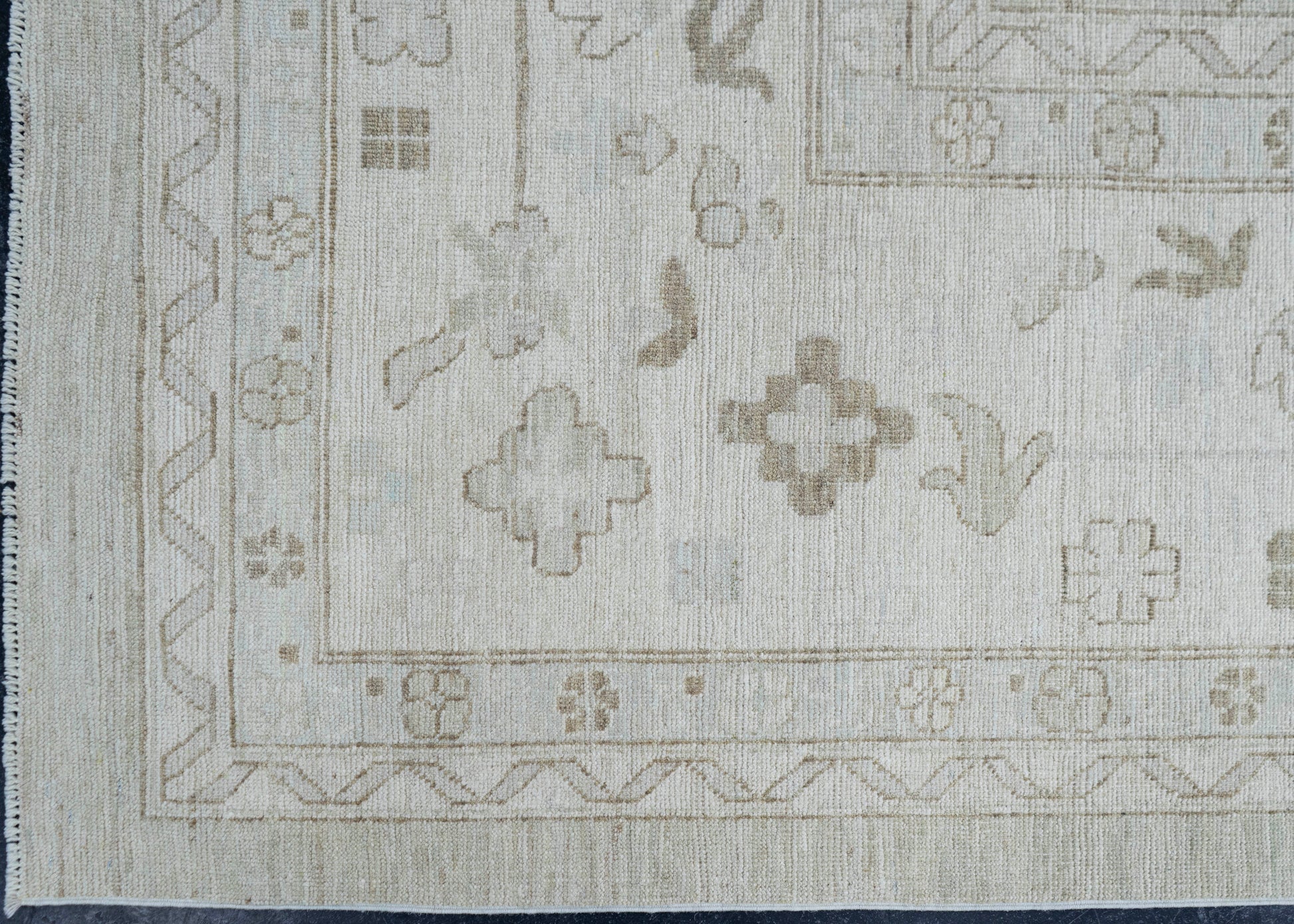 Oushak Square Rug 13'11" x 14'6" #17162