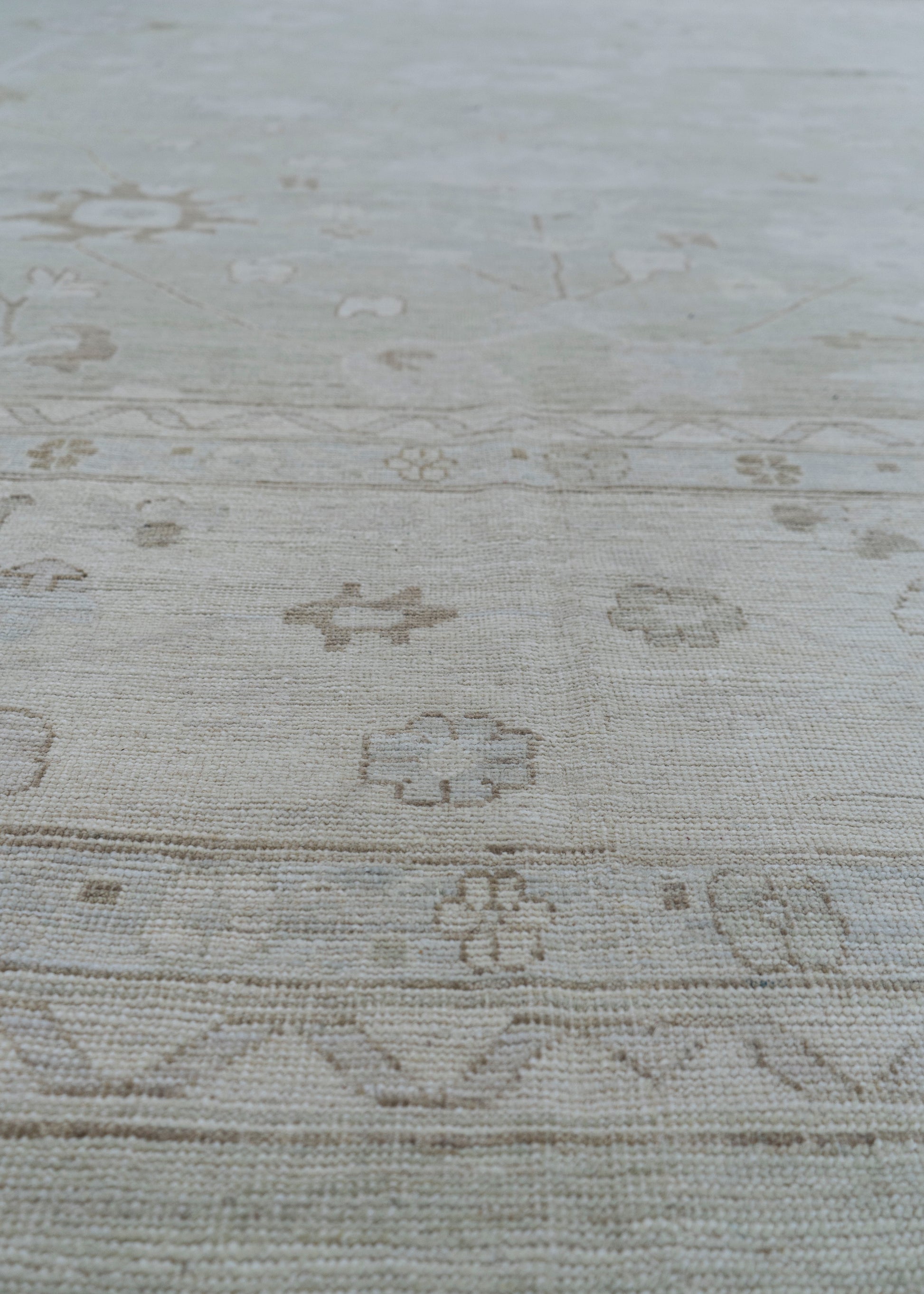 Oushak Square Rug 13'11" x 14'6" #17162
