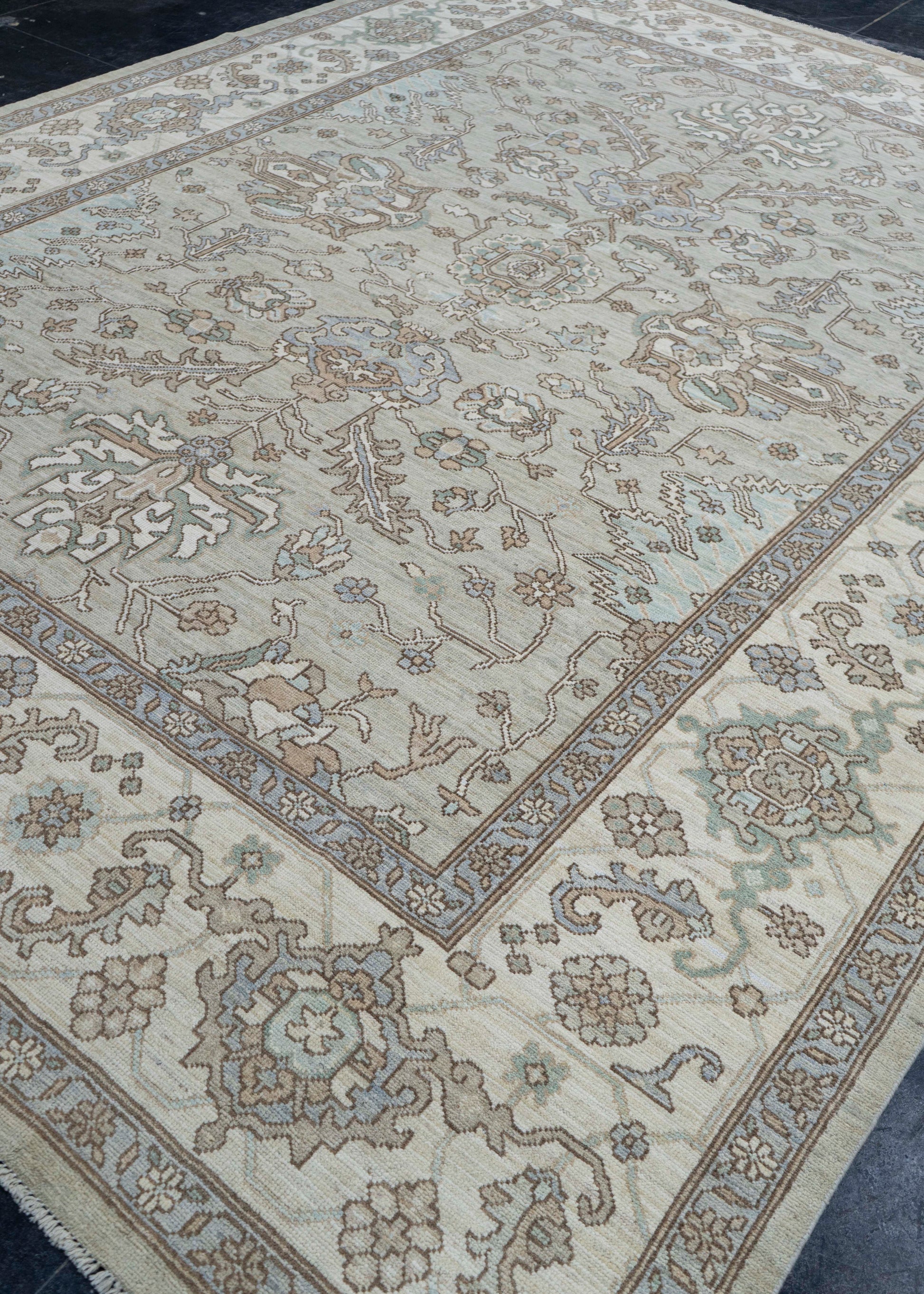 Oushak Rug 9'3" x 12'6" #17197