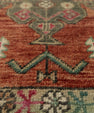 Turkish Mini Rug Oriental Hand Knotted Vintage Rug 1'8" x 3'6" #21178