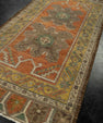 Turkish Mini Rug Oriental Hand Knotted Vintage Rug 1'7" x 3'6" #21032