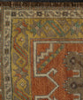 Turkish Mini Rug Oriental Hand Knotted Vintage Rug 1'7" x 3'6" #21032