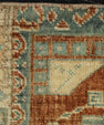 Turkish Mini Rug Oriental Hand Knotted Vintage Rug 1'6" x 2'10" #21143