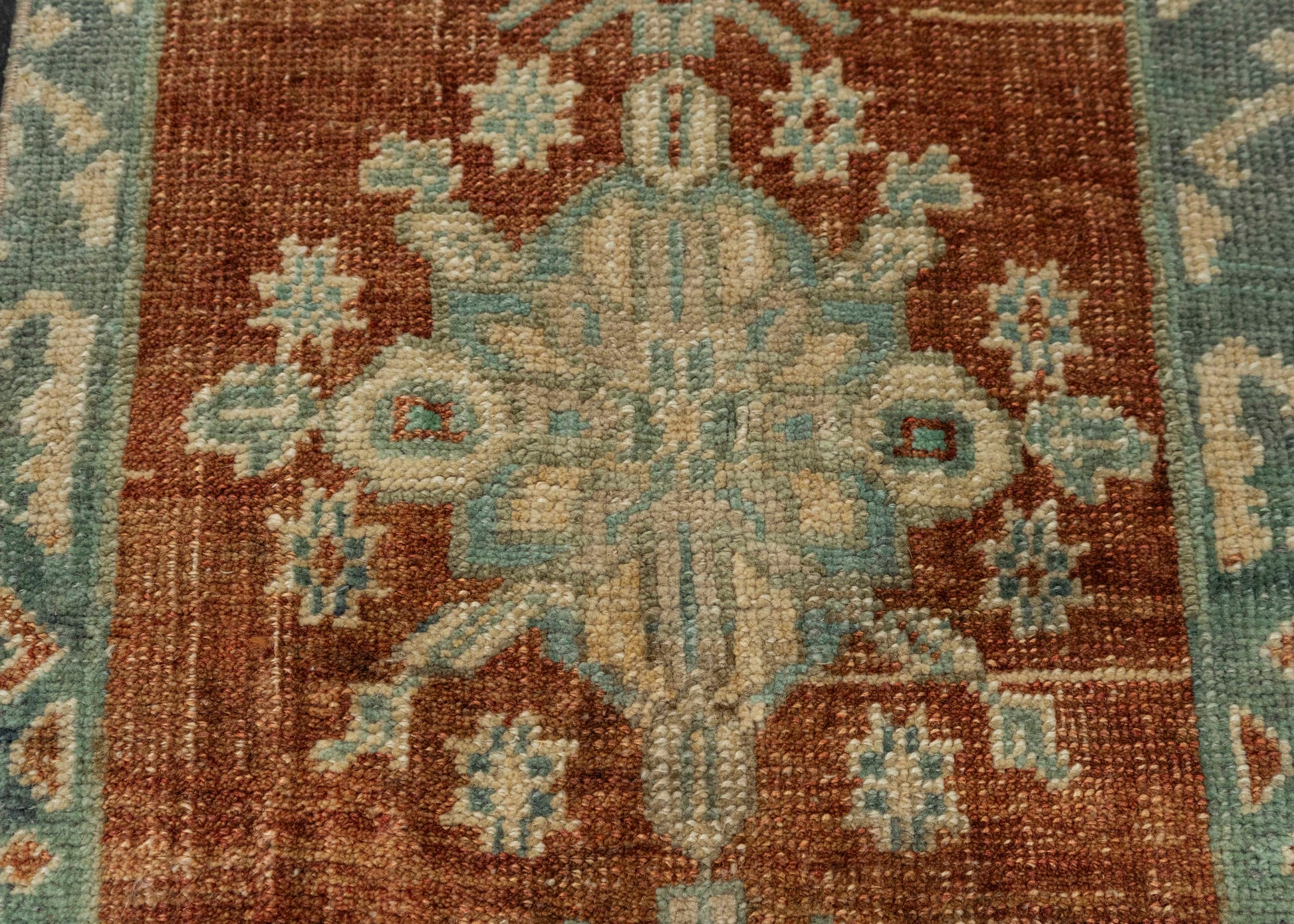 Turkish Mini Rug Oriental Hand Knotted Vintage Rug 1'6" x 2'10" #21143