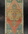 Turkish Mini Rug Oriental Hand Knotted Vintage Rug 1'8" x 3'5" #21176