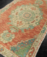 Turkish Mini Rug Oriental Hand Knotted Vintage Rug 1'10" x 3' #21159