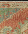 Turkish Mini Rug Oriental Hand Knotted Vintage Rug 1'10" x 3' #21159
