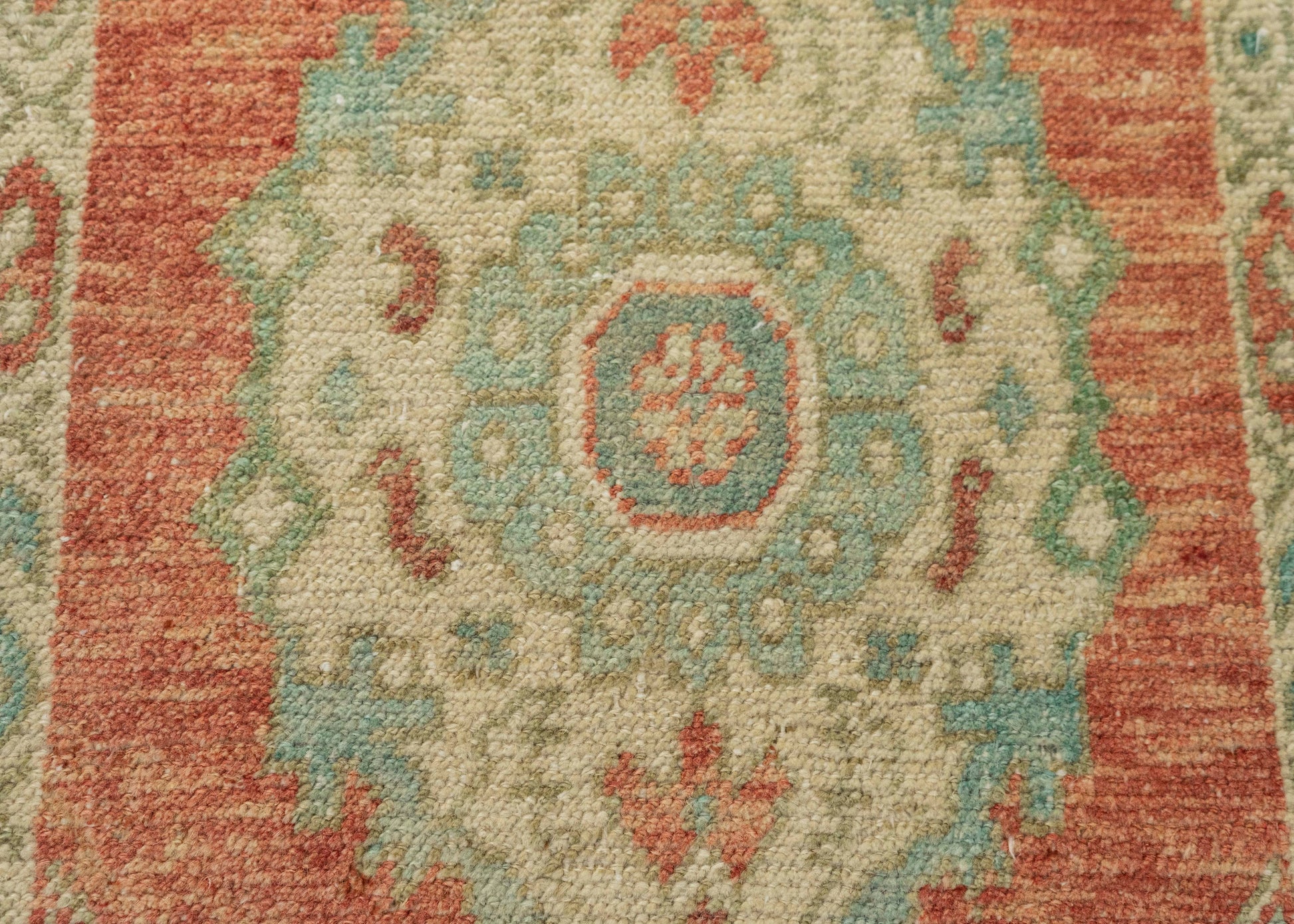 Turkish Mini Rug Oriental Hand Knotted Vintage Rug 1'10" x 3' #21159