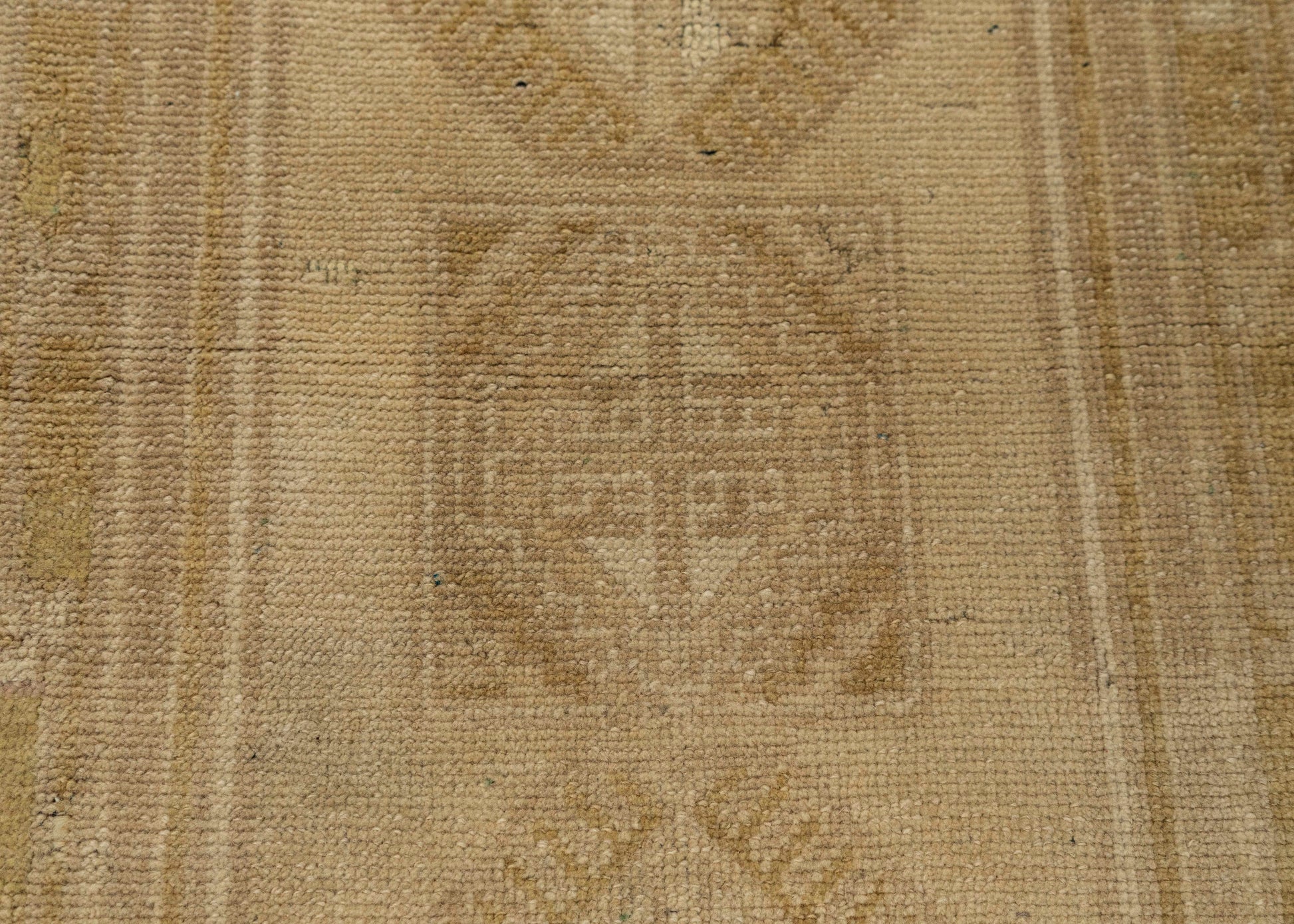 Turkish Mini Rug Oriental Hand Knotted Vintage Rug 1'2" x 3'8" #21175