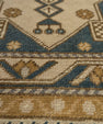 Turkish Mini Rug Oriental Hand Knotted Vintage Rug 1'11" x 3'6" #21204