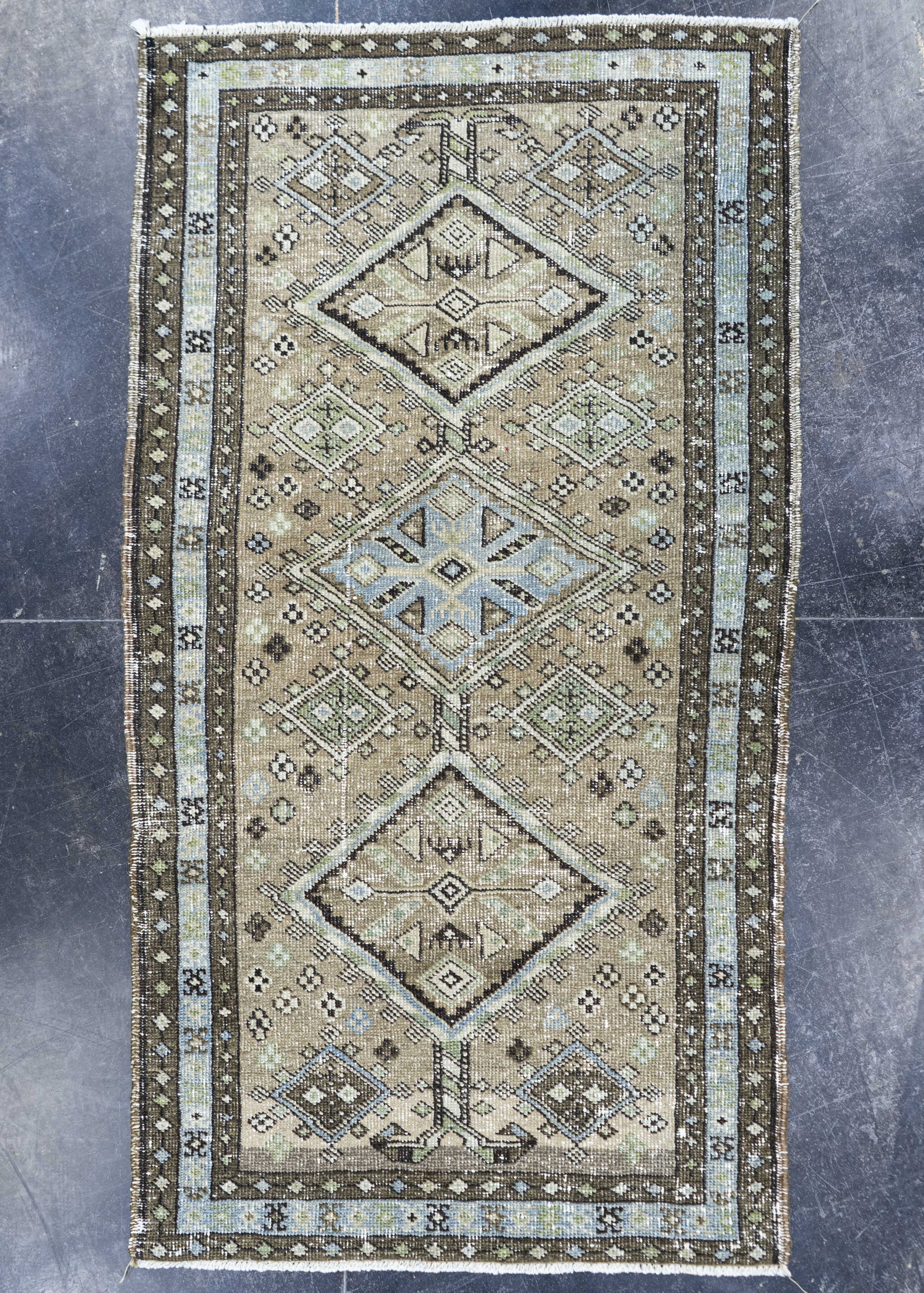 Turkish Vintage Rug 2'4