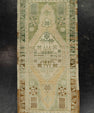 Turkish Mini Rug Oriental Hand Knotted Vintage Rug 1'7" x 3'2" #21072