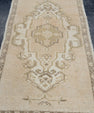 Turkish Mini Rug Oriental Hand Knotted Vintage Rug 1'9" x 2'11" #16771
