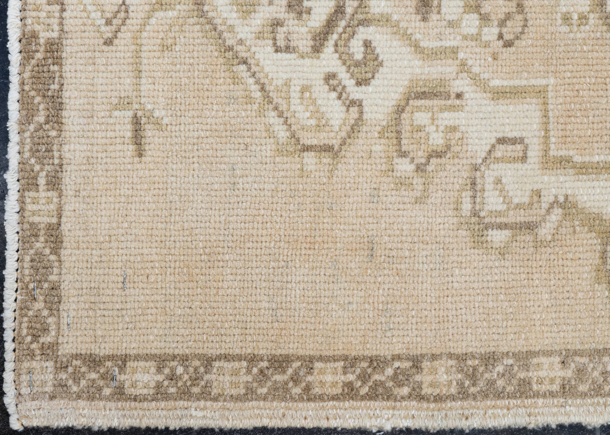 Turkish Mini Rug Oriental Hand Knotted Vintage Rug 1'9" x 2'11" #16771