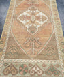 Turkish Mini Rug Oriental Hand Knotted Vintage Rug 1'8" x 3'6" #16751