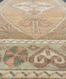 Turkish Mini Rug Oriental Hand Knotted Vintage Rug 1'8" x 3'6" #16751