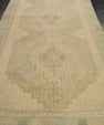Turkish Mini Rug Oriental Hand Knotted Vintage Rug 1'7" x 3'6" #21168