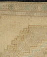 Turkish Mini Rug Oriental Hand Knotted Vintage Rug 1'7" x 3'6" #21168