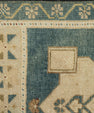 Turkish Mini Rug Oriental Hand Knotted Vintage Rug 1'8" x 4' #21148