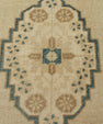 Turkish Mini Rug Oriental Hand Knotted Vintage Rug 1'8" x 4' #21148