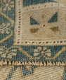 Turkish Mini Rug Oriental Hand Knotted Vintage Rug 1'8" x 4' #21148