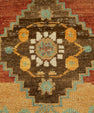 Turkish Mini Rug Oriental Hand Knotted Vintage Rug 1'7" x 2'11" #21181