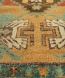 Turkish Mini Rug Oriental Hand Knotted Vintage Rug 1'7" x 2'11" #21181