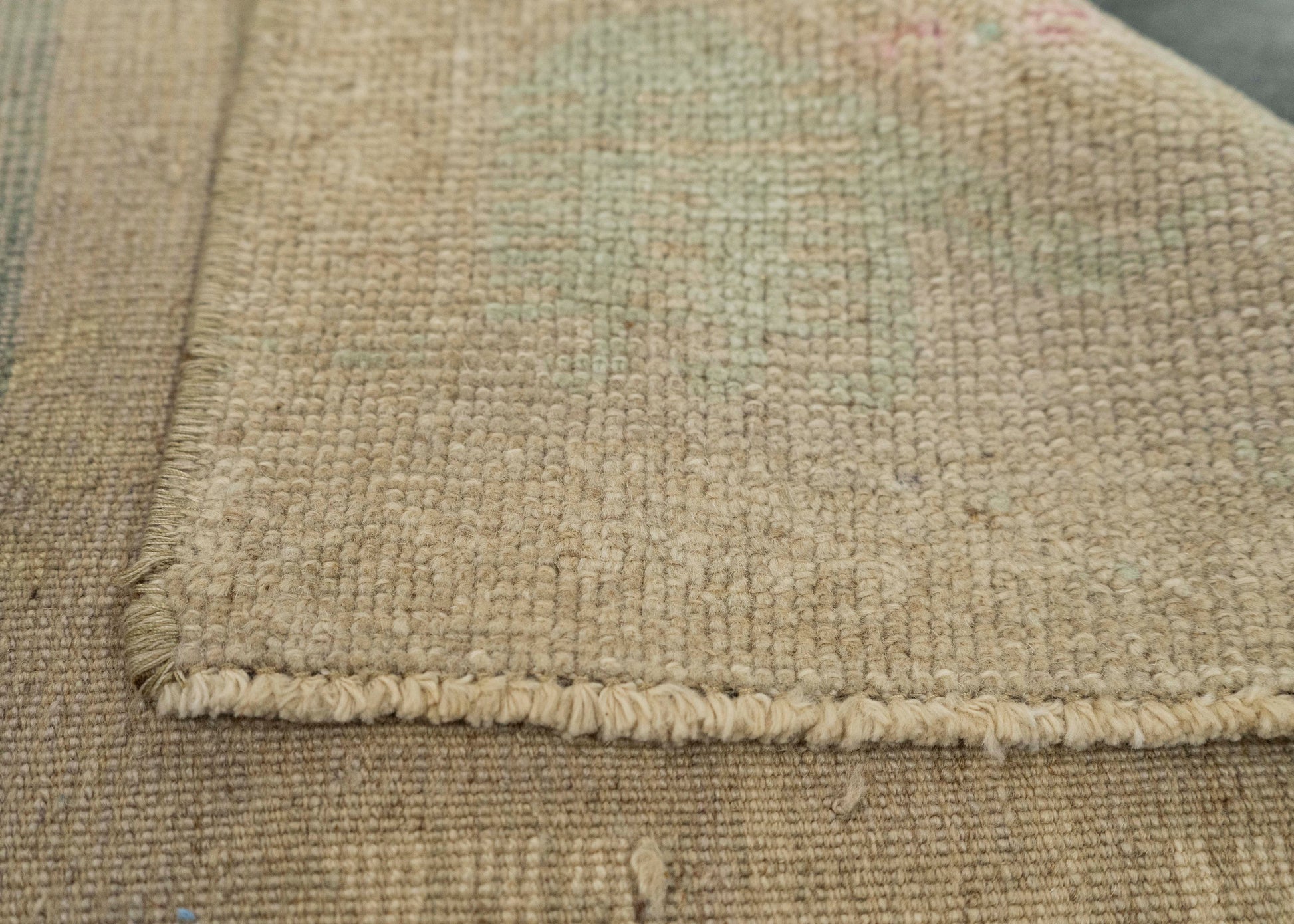 Turkish Mini Rug Oriental Hand Knotted Vintage Rug 1'7" x 3'4" #21158