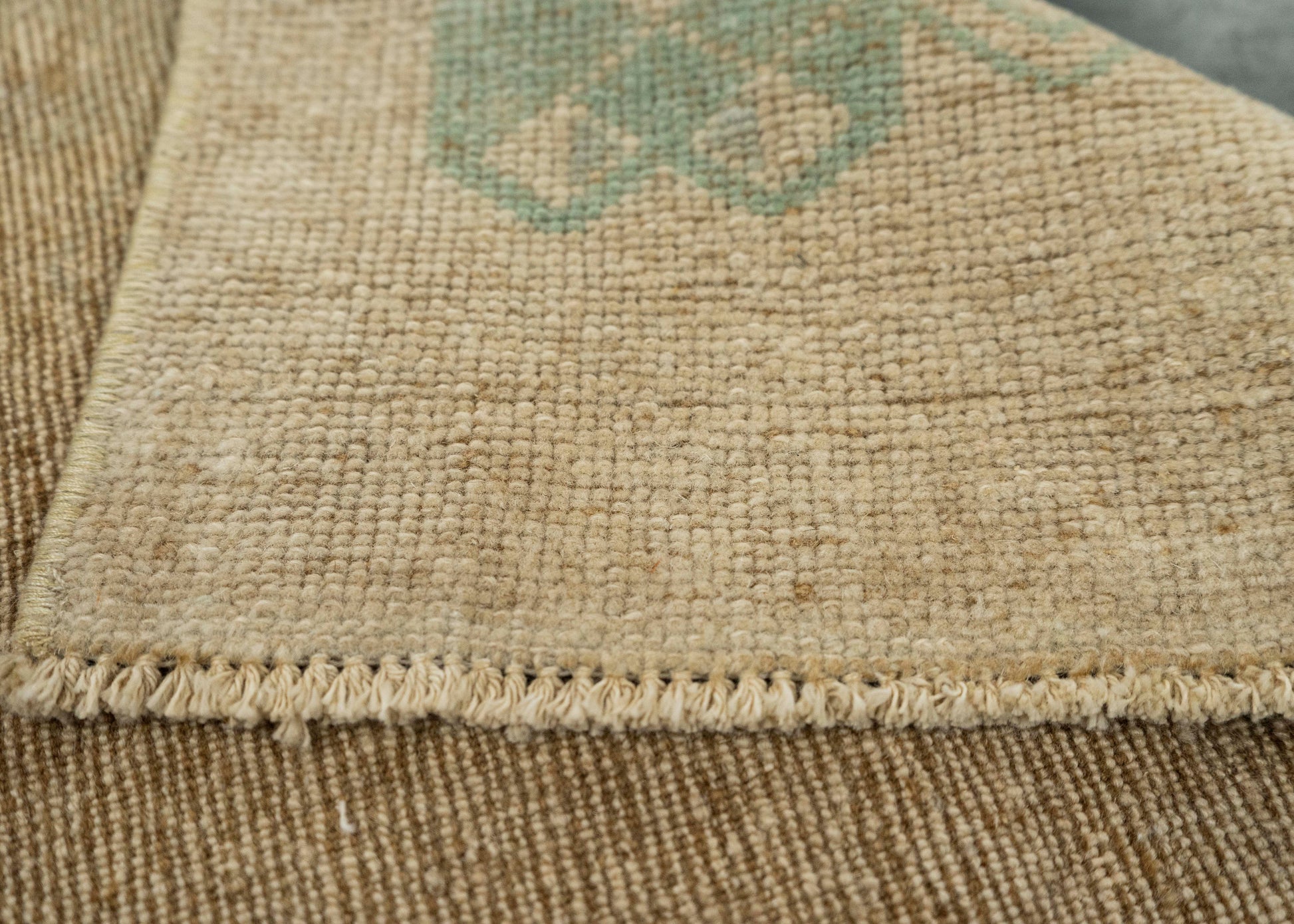 Turkish Mini Rug Oriental Hand Knotted Vintage Rug 1'6" x 3'3" #21200