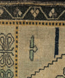 Turkish Mini Rug Oriental Hand Knotted Vintage Rug 1'11" x 3'3" #21202