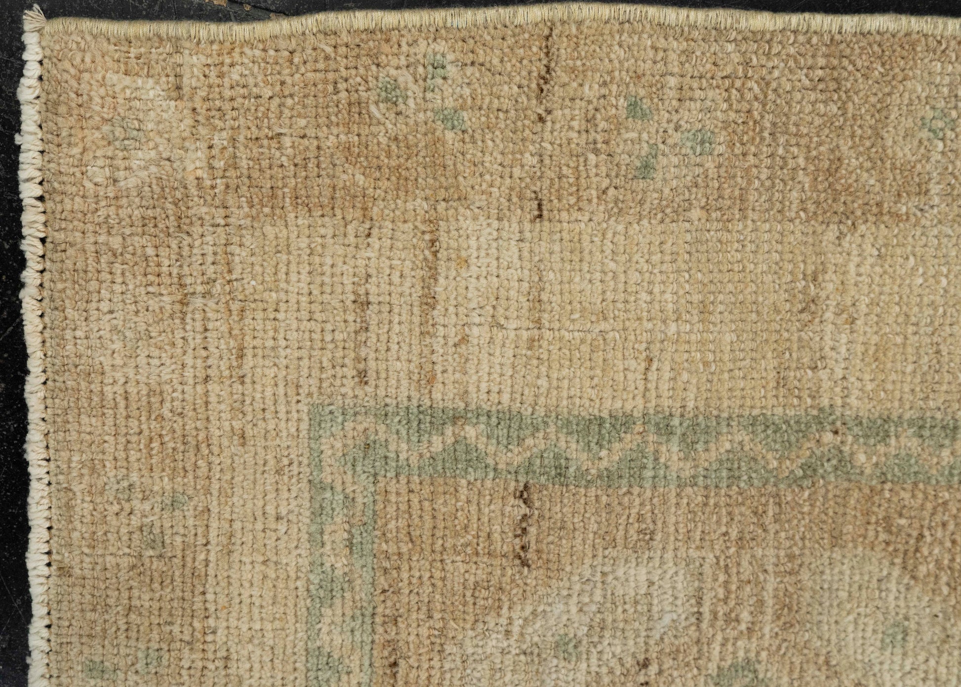 Turkish Mini Rug Oriental Hand Knotted Vintage Rug 1'8" x 3'10" #21174
