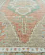 Turkish Mini Rug Oriental Hand Knotted Vintage Rug 1'8" x 3'4" #16779