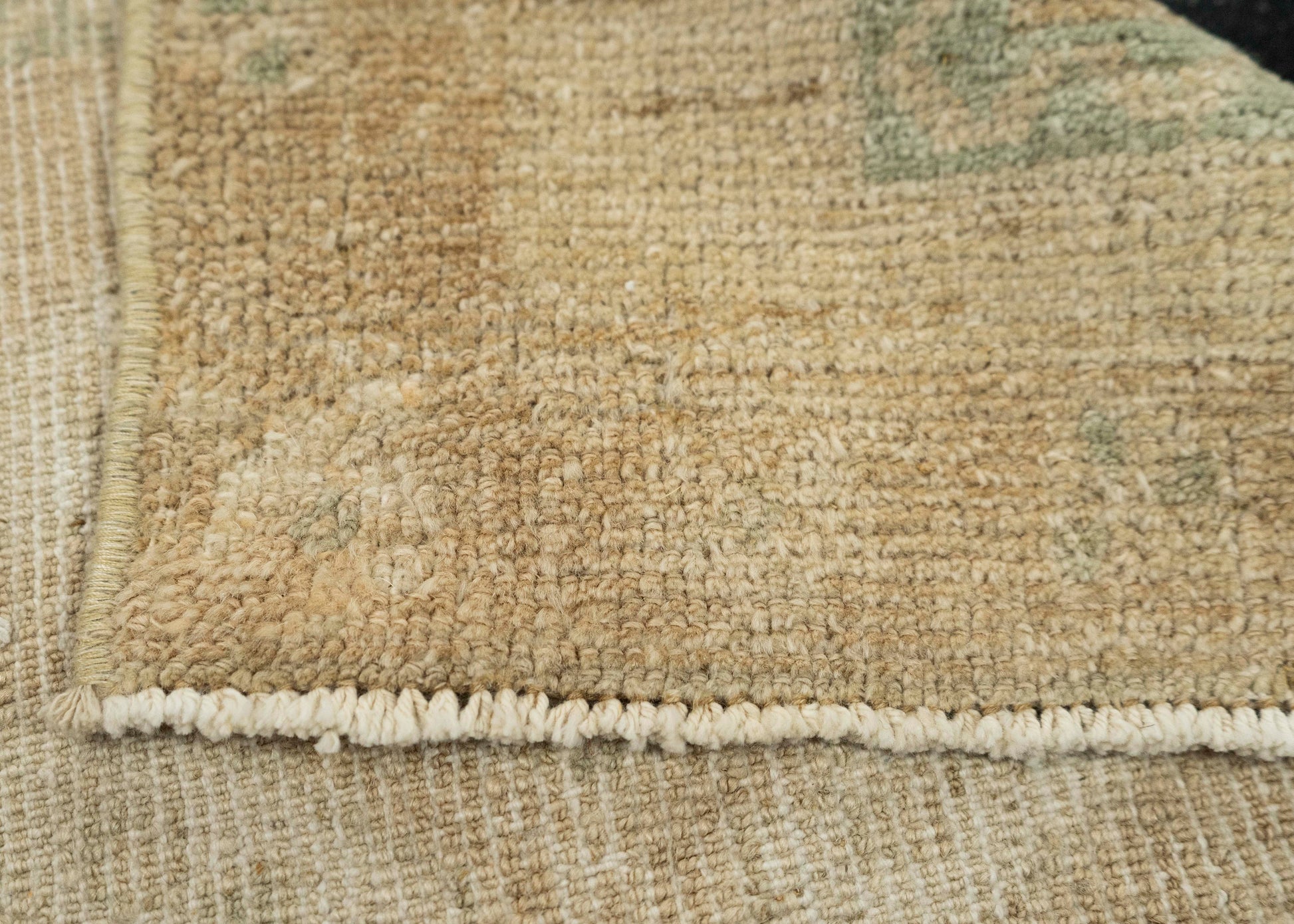 Turkish Mini Rug Oriental Hand Knotted Vintage Rug 1'8" x 3'10" #21174
