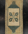 Turkish Mini Rug Oriental Hand Knotted Vintage Rug 1'6" x 3'3" #21184